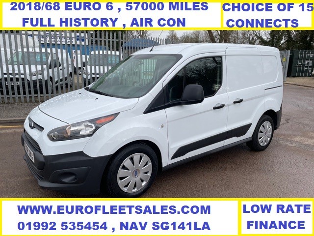 EY68XXA 2018 FORD TRANSIT CONNECT + AIR CON