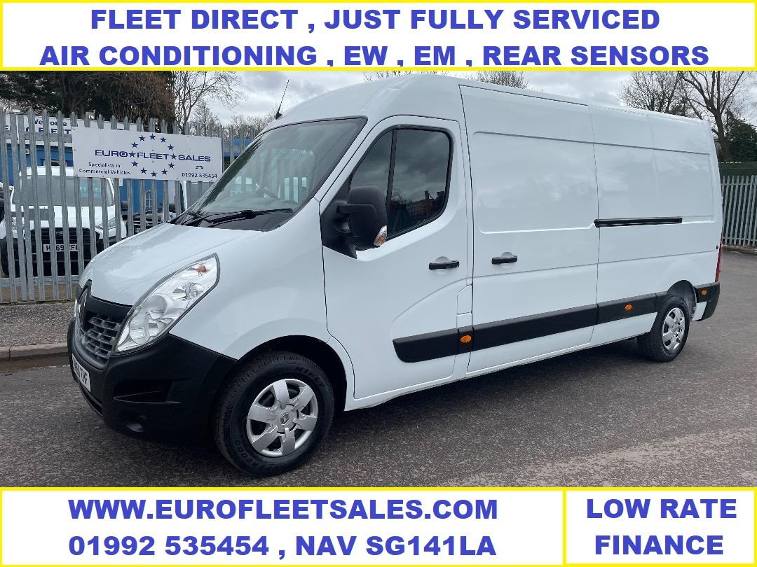 2016/66 RENAULT MASTER BUSINESS + LWB + AIR CON