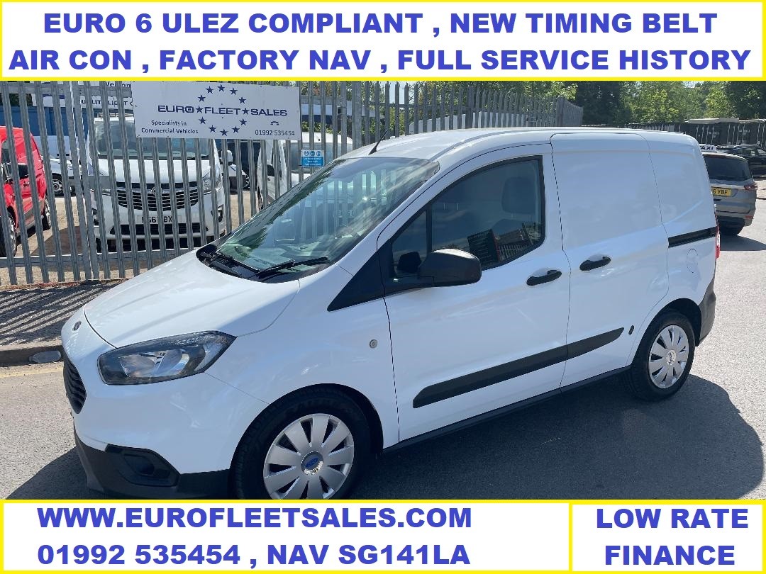 2018/68 EURO 6 , FORD COURIER TREND + AC + NAV , NEW TIMING BELT